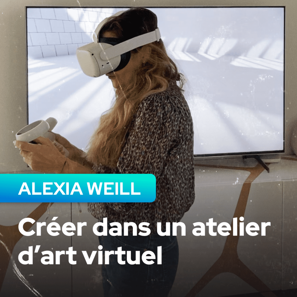 Alexia Weill, la sculptrice virtuelle…
