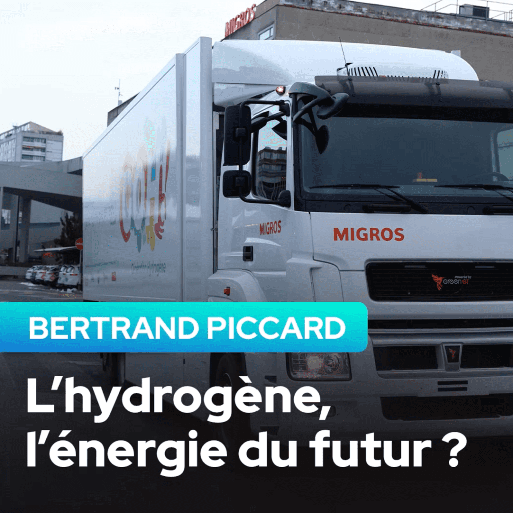 La Migros Genève innove avec le premier camion à Hydrogène